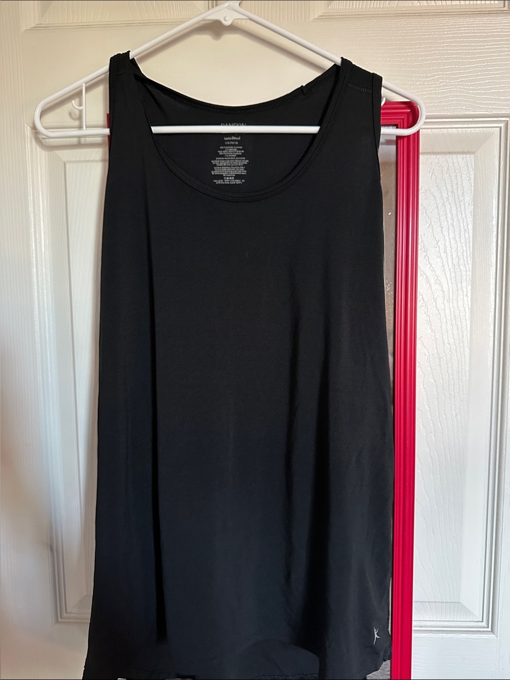 Danskin Black Scoop Neck Tank Top